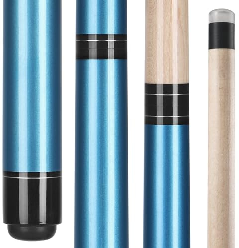 QGF Jump Break Stick Queue, Heavy Hitter Jump Break Queue, 3 Stück Pool Stick 23~758.7 g (Blau)