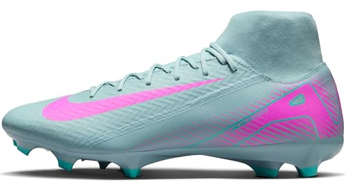 NIKE Herren Mercurial Superfly 10 Academy Sneaker, Ocean Cube/PINK Blast, 41 EU