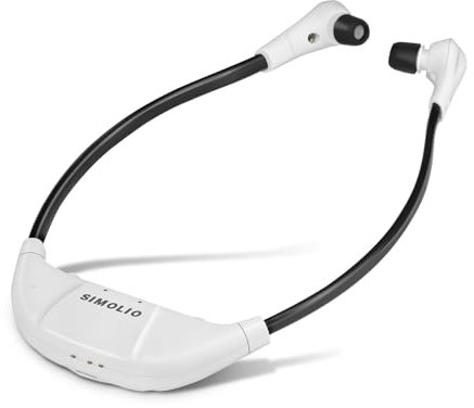 SIMOLIO Casque TV de Remplacement pour Nouveau 2025 SM-823D Pro, SM-824D1, SM-824D2, NON Compatible avec les écouteurs sous le Menton achetés Avant 2025