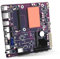 SJRC Mini-ITX NAS Motherboard i3 N305 mit 6 Bay SATA3.0, 2 Port i225 2.5GbE LAN, Soft Router Board DDR5 mit Dual M.2 NVMe, PCle3.0 x4, Barebone OHNE RAM OHNE SSD
