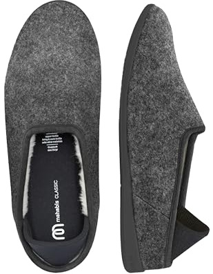 mahabis | Unisex Slippers | Classic Collection | Premium Comfort With Refined Design & Support | Supreme Wearability & Heat Controlled | 100% Wool Lining