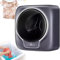 GTANND Mini Lavatrice Elettrica A Tamburo Montata A Parete, Lavatrice A Tamburo Frontale Completamente Automatica da 3 kg Montata A Parete, Lavaggio Ad Alta Temperatura/Basso Rumore