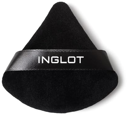 INGLOT Professional Triangle Makeup Applicator, Soft and Gentle Sponge for Applying Powder, Even Blending and Highlighting Makeup Details, Gives Your Makeup the Perfect