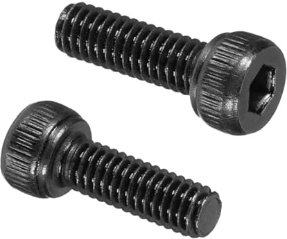 PATIKIL 50 Pcs M4 x 12 mm Hex Socket Head Cap Screws Bolts, 12.9 Grade Carbon Steel Socket Drive Screws, Black Oxide, Full Threads