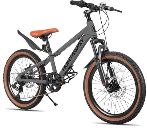 KEANO Huntaway, 20 Zoll mit kinderfahrrad, 20 Zoll Mountainbike, Kind und mädchen mit Einer höchstgeschwindigkeit Von 7-9 metern.Grau