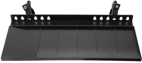 iplusmile Plastic Easel Tray Attachment for Tripod Easel, Black Large Sketch Rack Plate, Convenient Painting Tools Holder for Artists and Art Students