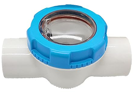 ISTOVO Kit de Clapet Anti-Retour à Chambre Transparente pour Piscine 2 Pouces pour Piscine