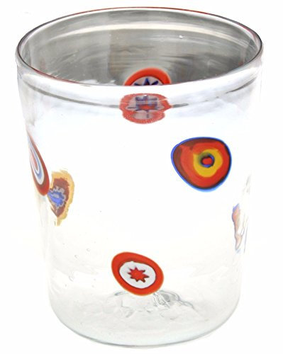Glass Goto Venetian Murrine Millefiori Murano Glasses Made in Italy VE