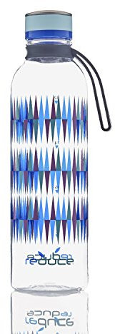 reduce Hydro Tritan Wasserflasche, 1,2 l, Blau mit violetten Akzenten, ideal für den ganzen Tag
