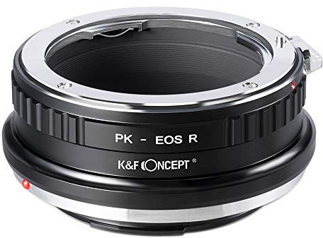 K&F Concept Pentax K to EOS R Mount Adater, Manual Adapter for Pentax X Lens and Canon EOS R Mount Camera
