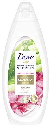 Dove Nourishing Secrets Refreshing Summer Ritual Limited Edition with Aloe Vera and Rosewater Fragrance, 250 ml