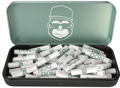 CALM DON® Active Filter | Premium Aktivkohlefilter slim ø5.9mm mit Kokosaktivkohle [50 Filter]