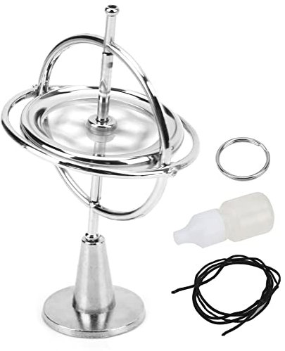 Gyroskop Balance Spielzeug, Wunderbares Gyroskop Silber Mechanisch
