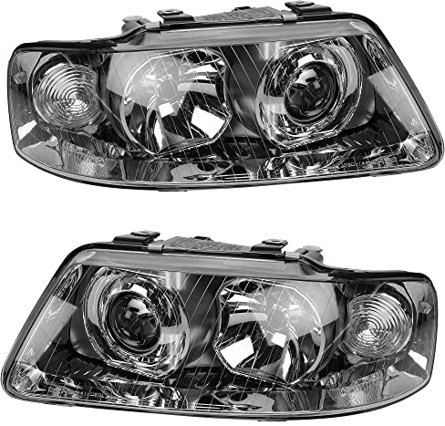 ATEC Germany 2x Hauptscheinwerfer vorne links + rechts H1 / H7 | Kompatibel mit: AUDI A3