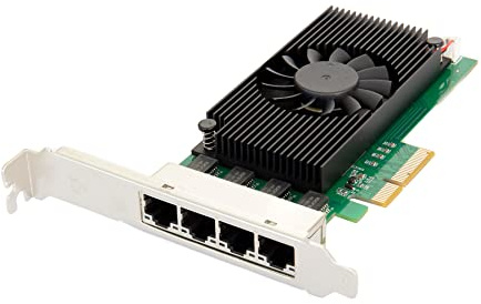 Quad 2.5 Gigabit Ethernet PCI-E Network Expansion Card RJ45 LAN Adapter Low Profile Bracket SY-PEX24086