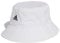 adidas Unisex Classic Cotton Bucket Hat, White / Black, M