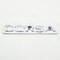 PartyUnix 3D Metall Embleme Sticker Auto Körper KofferraumtüR Chrom Abzeichen Dekoration für Opel Heck Corsa ufkleber Logo
