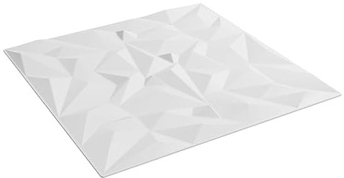 Tidyard Panneaux Muraux Papiers Peints 3D pour Chambre à Coucher, Salon, Couloir 24 pcs