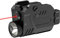 Darkfang 680 lumens Combo Laser à lumière Tactique, Flash Tactique stroboscopique à Faisceau Rouge pour Piste Picatinny