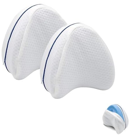 MAGIC SELECT 2 Orthopädische Bein- und Kniekissen, Ergonomisches Kissen, Positionierungskissen, Viskoelastisches Kissen, Anpassbares Beinkissen, Memoryschaum, für Seitenschläfer.
