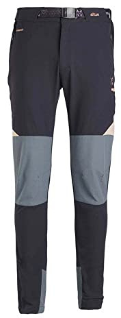 Pantalón técnico resistente al viento, repelente al agua y transpirable para actividades alpinas. - C: ANTRACITA_ T: XL