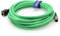 Eonvic Cavo di prolunga Ethernet industriale M12 a 4 pin maschio D-Code a RJ45 femmina Gigabit High Flex Cat6 schermato cavo di prolunga Ethernet, 4 pin maschio M12 a RJ45 femmina, 5 m