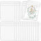 SOFPLATE 100Pcs 2 X 2.8 pouces Sacs à Bijoux en PVC Transparent Petit Sac à Bijoux Organisateur Pochette à Fermeture Éclair Auto Scellante Sac de Rangement Anti Ternissement Sacs D'Emballage Transpare