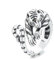 XJruixi Fierce Tiger Ring für Männer Frauen Vintage Silber Farbe Einfache Tierstil Trendiger Schmuck Geschenk Verstellbare Öffnung Ringe
