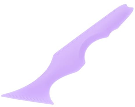 PAMINGONO Stencil Per Eyeliner Riutilizzabile e Strumento Per Sopracciglia in Silicone Multifunzionale, Aiuto Per Trucco Occhi e Labbra, Accessorio Durevole e Facile Da Pulire Per Ragazze