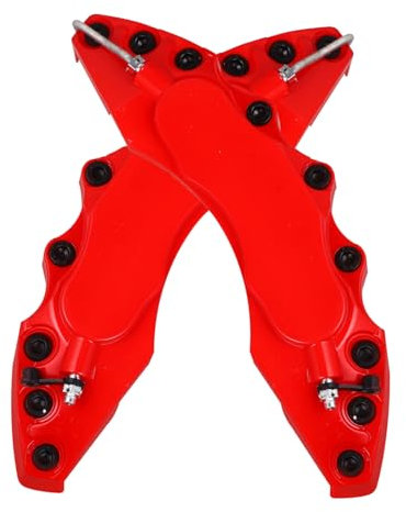 LALADEFIEE 1 Paar Bremssattel-abdeckungen Für Autos Dekorativer Bremssattelschutz Aus Abs Hintere Sattelabdeckung