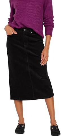 M&Co Cord Midi Skirt - Women's