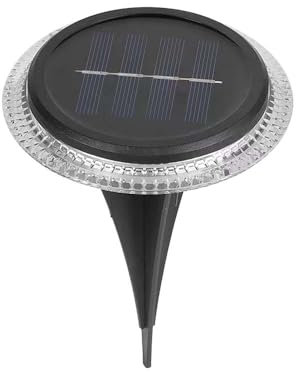 Näve Solarleuchte Bodenstrahler Bodenlampe LED Erdspieß schwarz Spot Hof Außenlampe
