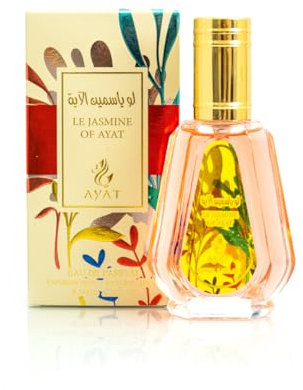 Eau de Parfum Arab en Spray 50 ml Pour Femme Fabriqué à Dubai Senteur Oriantal (Le Jasmine)