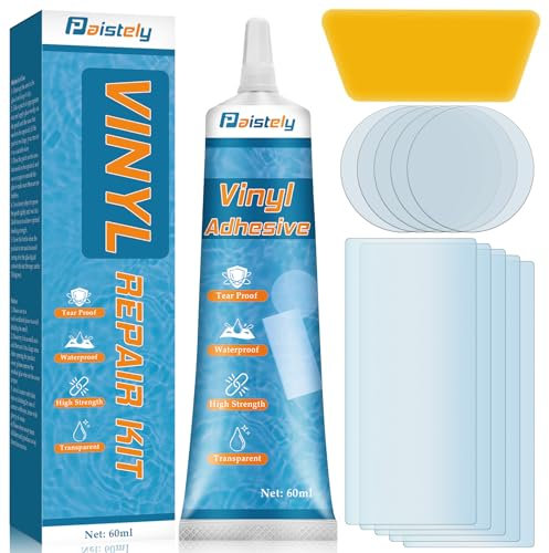 Kit de reparación de piscina de remo, kit de reparación de bañera de hidromasaje resistente, kit de reparación de parches de piscina impermeable, kit de reparación de piscina para inflables, jacuzzis