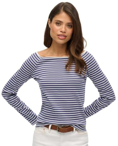 Superdry Damen Bardot Off-Shoulder Top