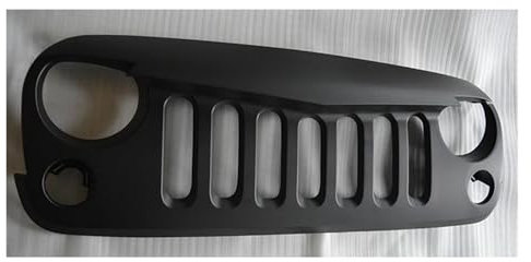 Kühler Frontgrill Kühlergrill Für Jeep Für Wrangler JK 2007-2017 J034 ABS Grill