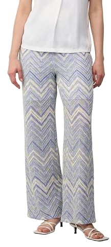 s.Oliver Wide-Leg-Hose aus Strickjersey mit Futtershorts und Elastikbund