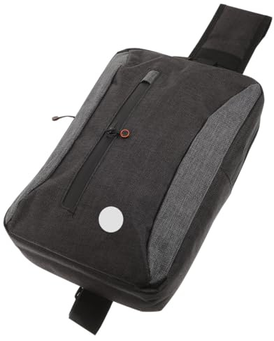 OSOLADY Fahrradlenkertasche Sling Rucksack Polyestermaterial mit Reißverschluss für Handy Schlüssel Radtasche für Sport Freizeit