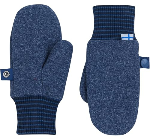 Finkid Pupujussi Knit Handschuhe, Marineblau, XS