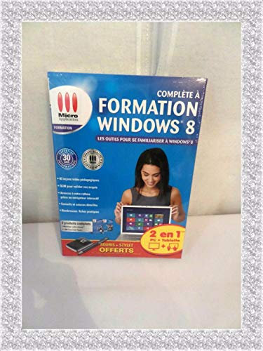 Logiciel Formation Complète à Windows 8 Micro Application Neuf