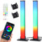 Smart LED Light Bars, Bluetooth Dimmable RGB Flow Light Bars 16 Million Colors, Gaming Lights with APP Remote Control,Music Sync, USB Powered Ambient Lamp for PC, Room Decorative, Ambient Lighting