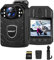 BOBLOV KJ21 128GB Body Camera, 1296P Police Body Worn Cameras, Body Cams for Security, Support Memory Expand Max 256G, Lightweight and Portable Easy to Operate (128GB)