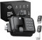 ONNAIS Full Metal RV Keyless Entry Door Lock with Password & Remote, Trailer & Camper Door Lock Replacement, Versatile Latch for RVs
