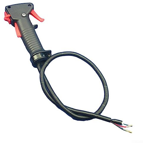 Mango de interruptor de control del acelerador para Timbertech MS-2TL-52 Desbrozadora recortadora para recortadora desbrozadora cortador de cepillo cortador de mango interruptor de mango accesorios de