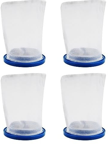 Wiederverwendbarer Filterbeutel für Pool-Blaster Water Tech Max & Catfish Ultra Pool-Staubsauger, Sand- und Schlammreiniger-Filter (4 Stück)