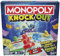 Monopoly Knockout, die extra Harte Version des klassischen Spiels, schnelles Spiel auf dem Shuffleboard für bis zu 8 Spieler, für die ganze Familie