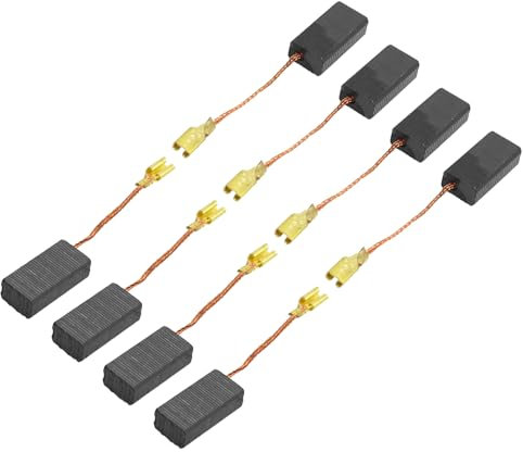 QUARKZMAN Balais de Carbone de Remplacement 16x8x5mm, 8 Pièces, Balais de Charbon de Moteur pour Outil Électrique, Outils Électriques