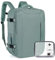 Xkdoai for Easyjet Cabin Bag 45x36x20, Travel Backpack with TSA Approved Clear Bag, Carry-ons Cabin Backpack for Travelling Underseat Cabin Bag Laptop Backpacks Luggage Set