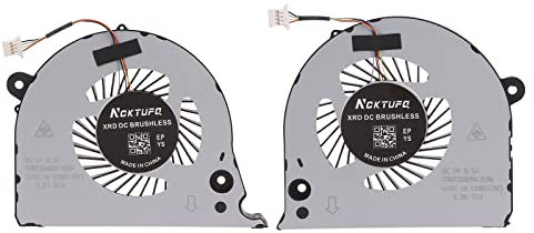 LUCKGONI Ventilateur de refroidissement CPU et GPU pour G7 15 7577 7588 0H98CT 02PH36 pour ordinateur portable DELL-Inspiron ventilateur ventilateur sans balais moteur 4 broches