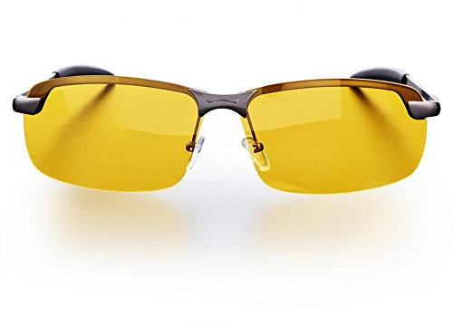 Night Driving Polarisierte Ansicht Schutzbrille Anti-Glare Antireflex-HD Nachtsichtbrille